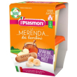 plasmom - la merenda dei bambini , banana mela biscotto miele 6+ mesi 2x120 gr