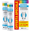 massigen magnesio superior+ effervescente 18 + 18 compresse - integratore di magnesio e minerali