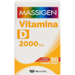 massigen vitamina d 2000 ui 90 capsule - integratore di vitamina d