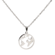 collana mondo acciaio