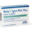 relaxigen pet mini 20 compresse - mangime complementare per cani e gatti