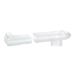 prontex 2 accessori in plastica per aerosol rapid 2 1 boccaglio + 1 nasale