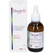 ip farma decon d gocce, integratore di vitamina d3 ed e, 50ml – salute delle ossa e sistema immuni