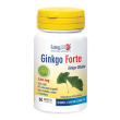 longlife ginkgo forte 60 compresse integratore ginkgo biloba per memoria, concentrazione e circolazi