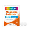 massigen - magnesio e potassio senza zucchero, 60 capsule, integratore per equilibrio elettrolitico,