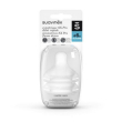 tettarella simmetrica silicone pro fisiologica flusso denso 6+ mesi l 2 pezzi
