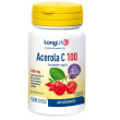 longlife acerola c 100 gusto frutti rossi 120 compresse masticabili - integratore antiossidante