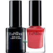 euphidra smalto semipermanente corallo + top coat light flash sp06 (10ml+10ml)