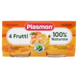 plasmon omogeneizzato  4 frutti 2 vasetti da 80g