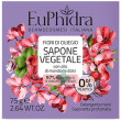 euphidra sapone solido vegetale per le mani fiori di ciliegio (75 g)