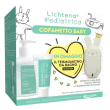 lichtena pediatrico cofanetto neonato crema 50 ml e detergente viso corpo 300 ml