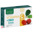 ligne de plantes vitamina c 500 mg + zinco acerola e manna di bambu' 60 capsule da 0,70 g