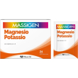 massigen magnesio e potassio 24 bustine gusto arancia rossa - integratore per la stanchezza