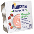 humana naturcare merenda al latte gusto fragola senza glutine 4 x 100 grammi