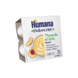 humana merenda al latte gusto pesca - merenda per bambini 4 x 100 g