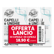 integratore capelli e unghie 60+60 capsule viti per crescita e rinforzo