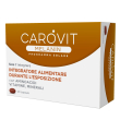 carovit melanin, programma solare, 20 compresse, integratore abbronzatura, stimola melanina, indicat