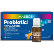 massigen probiotici tripla azione 10 flaconcini - integratore di fermenti lattici vivi