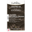 euphidra colorpro xd 407 castano naturale f colore + attivante + balsamo + cuffia + guanti