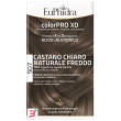 euphidra colorpro xd 507 castano chiaro naturale f colore + attivante + balsamo + cuffia + guanti
