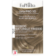 euphidra colorpro xd 707 biondo naturale f colore + attivante + balsamo + cuffia + guanti