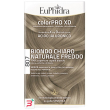 euphidra colorpro xd 807 biondo chiaro naturale f colore + attivante + balsamo + cuffia + guanti