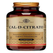 solgar cal d citrato 60 tavolette - integratore di calcio e vitamina d