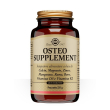 solgar - osteo supplement 120 tavolette - integratore per la salute delle ossa e delle articolazioni