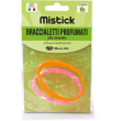 mistick braccialetti profumati arancione e rosa 2 pezzi