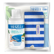 saugella dermoliquido 500 ml con pochette riviera omaggio
