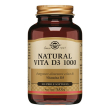 solgar - natural vita d3 1000 100 perle softgel - integratore di vitamina d3 da fonti naturali