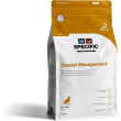 specific crystal management - alimento completo per gatti adulti con problemi urinari 2 kg