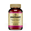 solgar multilady 60 tavolette - integratore multivitaminico donna