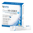 gunavit d3k2 30 bustine da 2g - integratore alimentare con vitamine d3 e k2, zinco, magnesio marino
