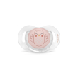 bonhomia succhietto silicone 0/6 mesi sx civetta rosa