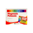 massigen magnesio e potassio 30 bustine gusto arancia rossa - integratore per la stanchezza - promo
