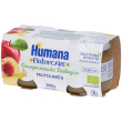 humana naturcare omogeneizzato bio frutta mista 2x100 g pappa