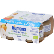 humana omogeneizzato pera bio 4x100 g 400 g pappa