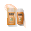isdin fusion water magic glow spf 50 (50 ml) | crema solare viso con effetto illuminante glow | legg