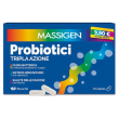 massigen - probiotici tripla azione integratore fermenti lattici confezione 10 capsule