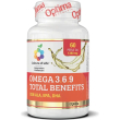 colours of life optima naturals omega 3.6.9 total benefits 60 capsule - integratore per il benessere
