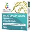 colours of life bagno doccia solido con vitamina e nutriente, pelli normali e secche, 100g