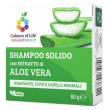 colours of life aloe shampoo solido 80 g