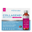 stardea collagene + bellezza shot da bere - integratore da bere a base di 5g di collagene marino di