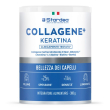 stardea collagene + keratina polvere - integratore alimentare a base di collagene marino, cheratina,