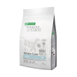 superior care white cats aringa - alimento secco completo per gatti adulti con manto chiaro 1,5 kg