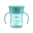 chicco perfect cup 12m+ - tazza 360° colore azzurro 200 ml