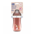 chicco sport cup bottiglia isolante con cannuccia 14m+ colore rosa 266ml