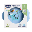 chicco piatto pappacalda 6m+ azzurro
