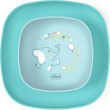 chicco baby dish set - set di piatti 12m+ azzurro